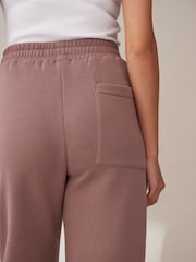 self. Mauve Cuffed Joggers - Image 3 of 7