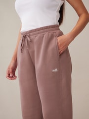 self. Mauve Cuffed Joggers - Image 4 of 7