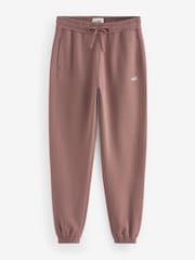 self. Mauve Cuffed Joggers - Image 6 of 7