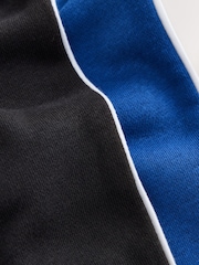 Blue/Black Wide Fit Joggers 2 Pack (3-16yrs) - Image 6 of 6
