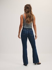 The Set High Waist Soft Bootcut Jeans Blue - Image 5 of 10