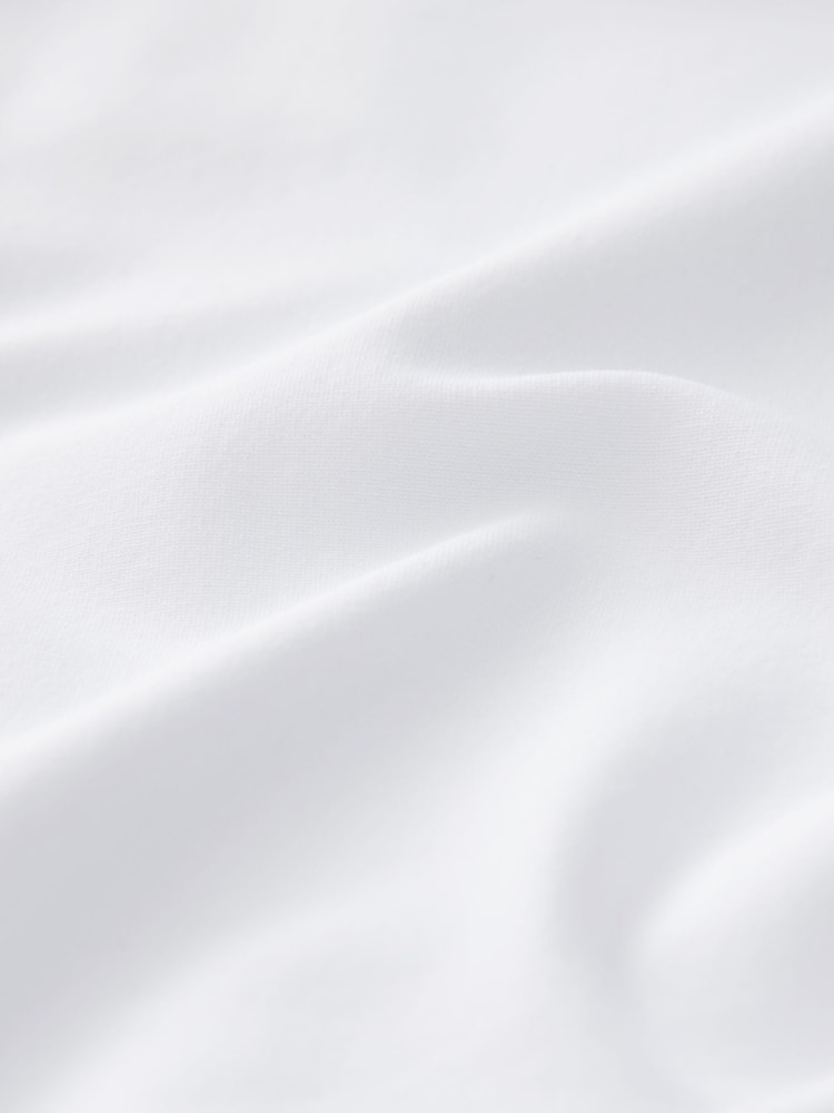 White Soft Touch Slinky Sleeveless Halter Neck Hardware Top - Image 9 of 9