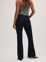 The Set High Waist Soft Bootcut Jeans Blue - Image 8 of 8