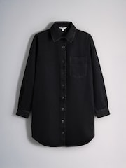 Denim Dark/Washed Black - The Set 2 Pack Shirt Dresses - 10的图像8｝