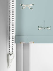 Sophie Allport Blue Stripe Water Colour Dragonfly Made to Measure - Image 3 of 6