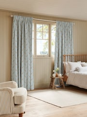 Sophie Allport Duck Egg Giraffe Made to Measure Curtains - Image 2 of 9