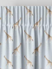 Sophie Allport Duck Egg Giraffe Made to Measure Curtains - Image 5 of 9