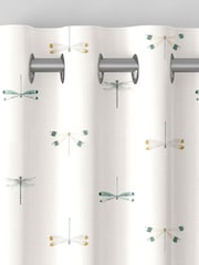 Sophie Allport White Stripe Water Colour Dragonfly Made to Measure - Image 6 of 9