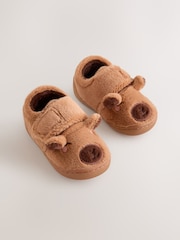 Tan Brown Capybara Cupsole Slippers - Image 1 of 5