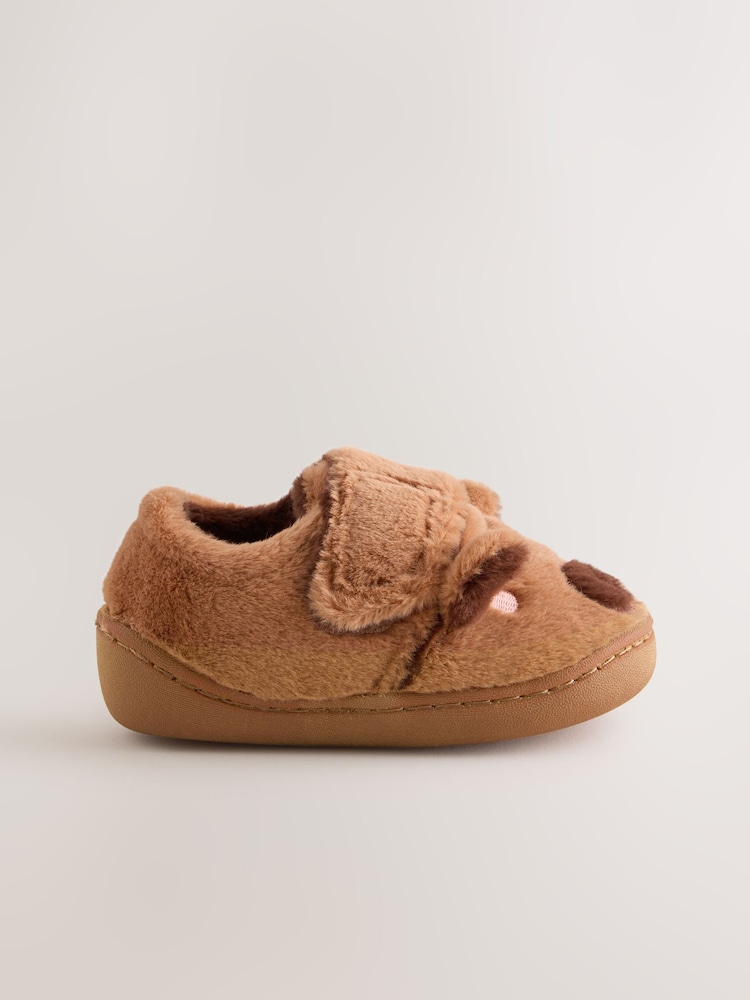 Tan Brown Capybara Cupsole Slippers - Image 2 of 5 Tan Brown Capybara Cupsole Slippers - Image 2 of 5