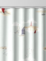 Sophie Allport Blue Coastal Boats Made to Measure Curtains - Image 8 of 9