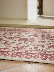 Pink Mabel Woodblock Doormat - Image 2 of 3