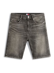 Tommy Jeans Black Denim Shorts - Image 5 of 5