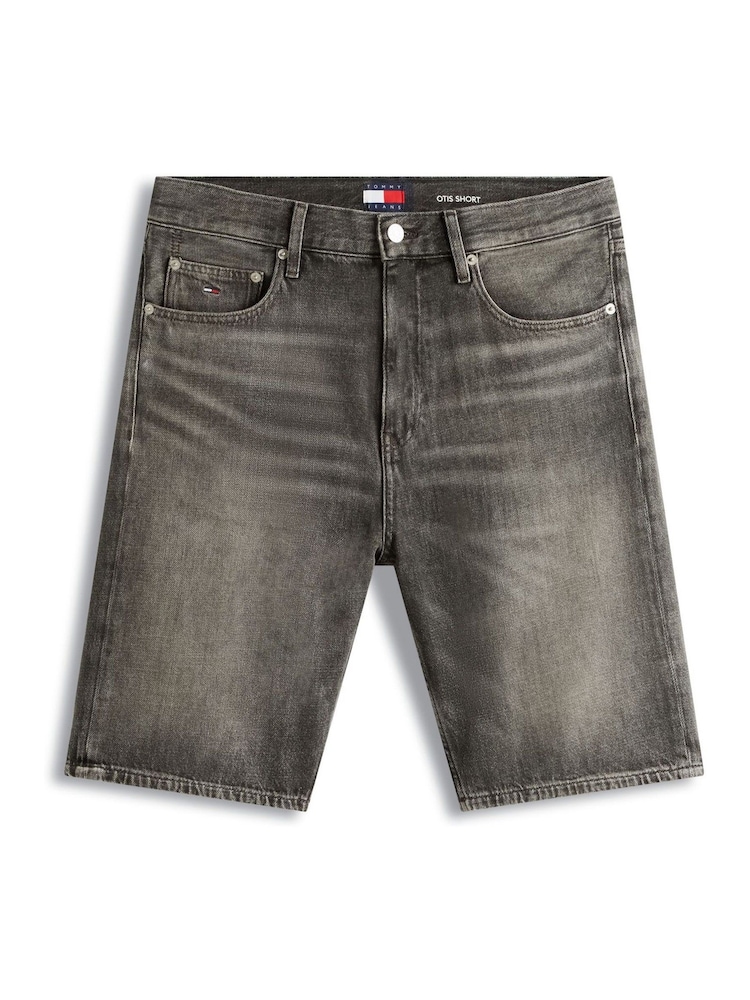 Tommy Jeans Black Denim Shorts - Image 5 of 5