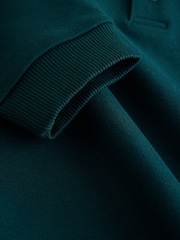 Green Oversized Collar Popper Neck Sweatshirt (3-16yrs) - Image 8 of 8