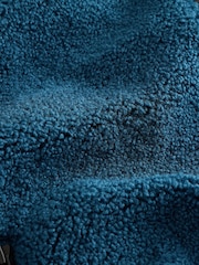 Teal Blue Zip Through Fleece (3-16yrs) - Image 7 of 7