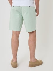 Verde - Bermudas cargo elásticos de Threadbare - Imagen 3 de 4