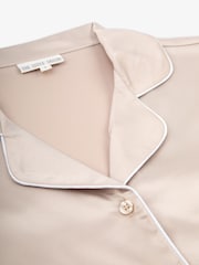 The Little Tailor Satin Button Through Short Pyjamas Set - Image 4 of 10