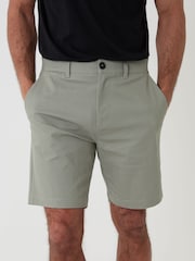 Threadbare Sage Green Stretch Chino Shorts - Image 4 of 4