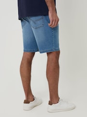 Threadbare Light Blue Denim Shorts - Image 2 of 4