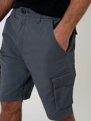 Threadbare Grey Cargo Shorts - Image 4 of 4