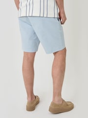 Azul claro - Bermudas cargo elásticos de Threadbare - Imagen 3 de 4