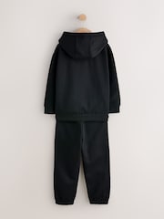 কালো NXT - Heavy Weight Sign Off Hoodie Joggers Set (3-16yrs) - 9এর মধ্যে 7 ছবি