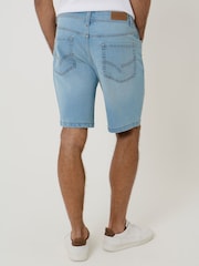 Threadbare Denim Blue Denim Shorts - Image 2 of 4