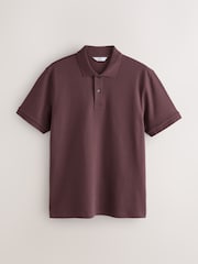 Mov lila - Tricouri polo Smart Texture cu croială clasică - Imaginea 5 din 7