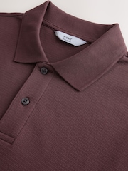 Mov lila - Tricouri polo Smart Texture cu croială clasică - Imaginea 6 din 7