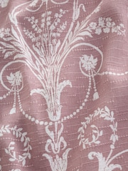 Laura Ashley Pink/Mink Josette Dressing Gown - Image 4 of 4