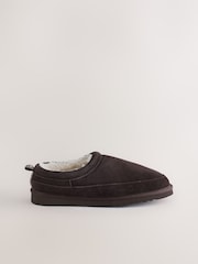 Brown Closeback Slippers - Image 2 of 5