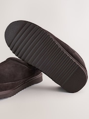 Brown Closeback Slippers - Image 3 of 5