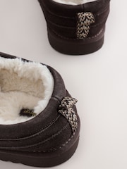 Brown Closeback Slippers - Image 5 of 5