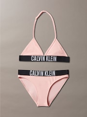 Calvin Klein Pink Intense Power Triangle Bikini Set - Image 1 of 1