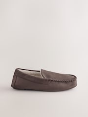 Brown Moccasin Slippers - Image 2 of 5