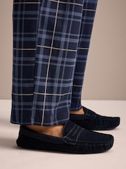 海军 - Signature Suede Moccasin Slippers - 图片1 / 10