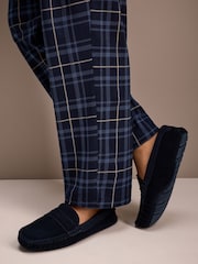 海军 - Signature Suede Moccasin Slippers - 图片3 / 10