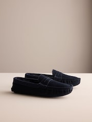 海军 - Signature Suede Moccasin Slippers - 图片5 / 10