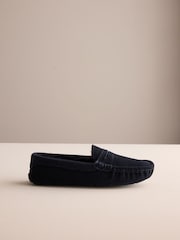 海军 - Signature Suede Moccasin Slippers - 图片7 / 10