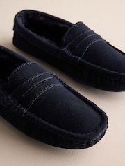 海军 - Signature Suede Moccasin Slippers - 图片9 / 10