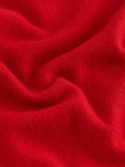 Red N.Premium Wool Crew Neck Knit Jumper - Image 6 of 7