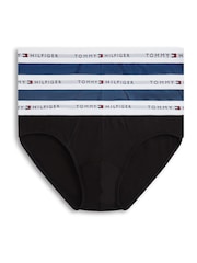Tommy Hilfiger Blue Briefs 3 Pack - Image 1 of 7