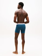 Tommy Hilfiger Blue Boxer Briefs 3 Pack - Image 5 of 6