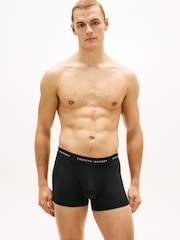 Tommy Hilfiger Blue Underwear Trunks 3 Pack - Image 3 of 6