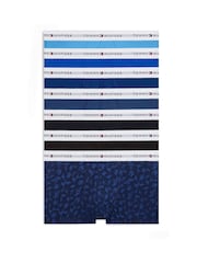 Tommy Hilfiger Black Printed Underwear Trunks 7 Pack - Image 1 of 6