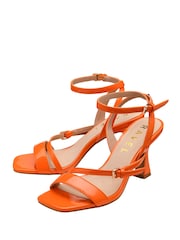 Ravel Orange Ankle Strap Sandals - Image 2 of 4