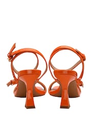 Ravel Orange Ankle Strap Sandals - Image 3 of 4