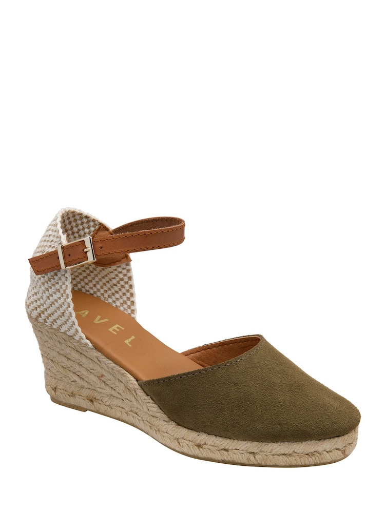 Ravel Suede Espadrille Wedge Sandals - Imagen 1 de 4