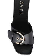 Ravel Black Clog Sandals - Image 4 of 4